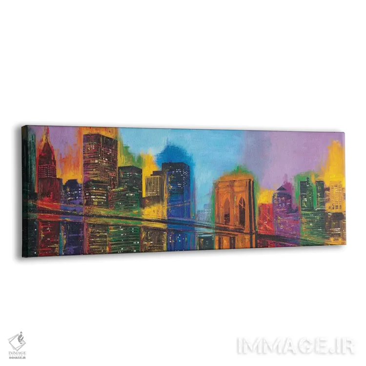 تابلو سلام نیویورک اثر برایان کارتر - نمای پرسپکتیو محصول