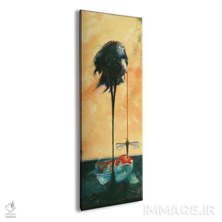 تابلو رفتم ماهیگیری اثر بارتون دگراف - نمای پرسپکتیو محصول