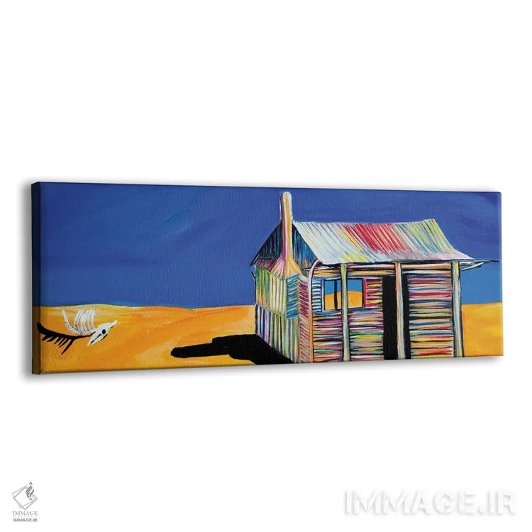 تابلو کلبهٔ استخوانی اثر برایدی اوبرایان - نمای پرسپکتیو محصول