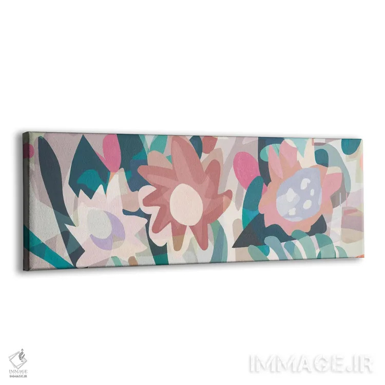 تابلو گل بلند اثر استودیو آرت برد (استودیو هنری) - نمای پرسپکتیو محصول