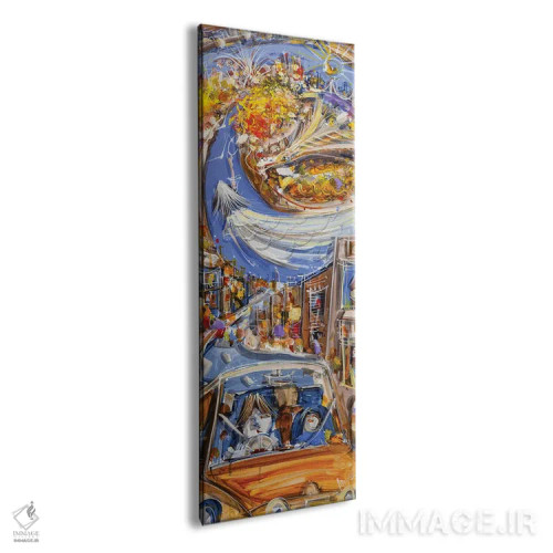 تابلو دوباره در ماشین رویاپردازی کردن اثر آدام بوگوش - نمای پرسپکتیو محصول