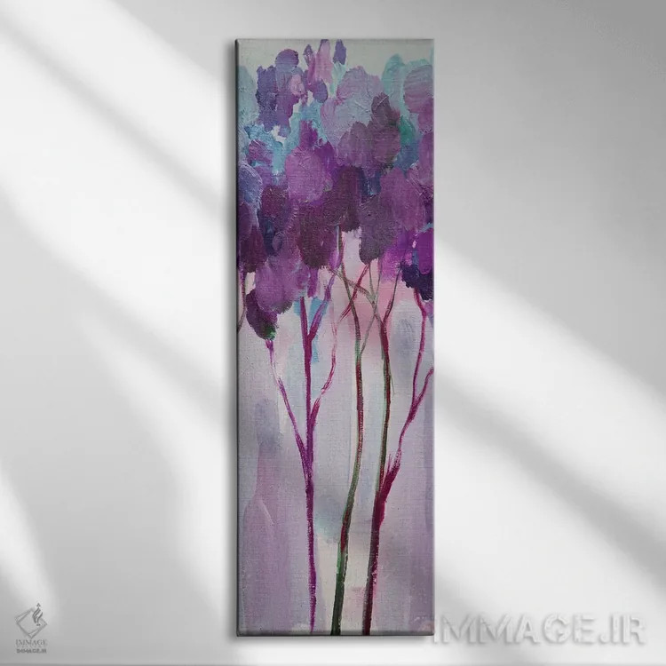 تابلو درخت V اثر استودیو بوهُو هیو - نمای روبهرو روی دیوار