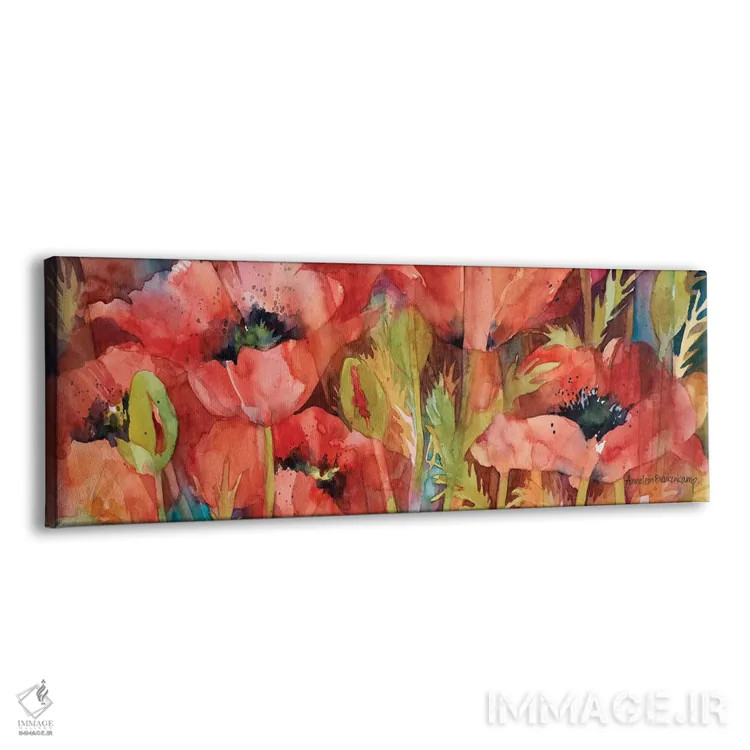 تابلو گلبرگها در رژه اثر آنلاین بوکنکمپ - نمای پرسپکتیو محصول