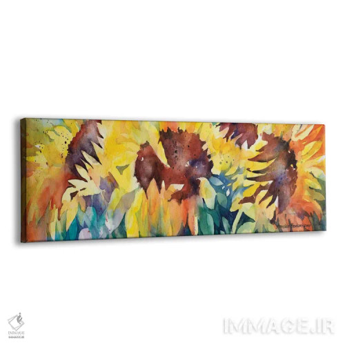 تابلو ردیف خورشید اثر آنلاین بوکنکمپ - نمای پرسپکتیو محصول