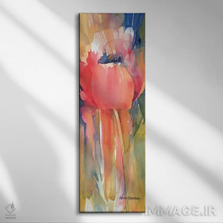 تابلو ژست گرفتن اثر آنلاین بوکنکمپ - نمای روبهرو روی دیوار