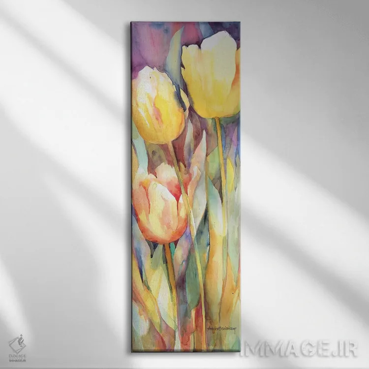 تابلو بلوندهای قدبلند اثر آنلاین بوکنکمپ - نمای روبهرو روی دیوار