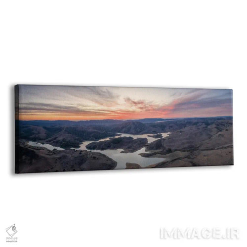 تابلو دریاچه نیکاسیو اثر استیو برکلی - نمای پرسپکتیو محصول