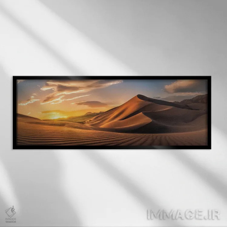 تابلو ایبکس ۹ اثر استیو برکلی - نمای قابدار مشکی