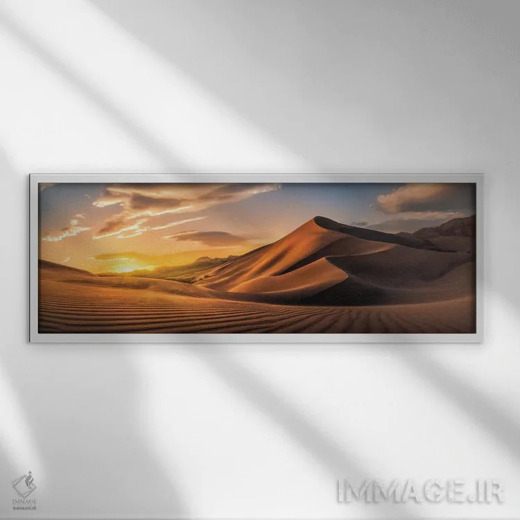 تابلو ایبکس ۹ اثر استیو برکلی - نمای قابدار سفید