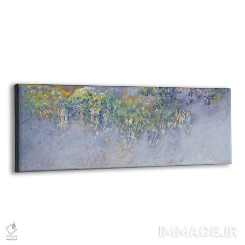 تابلو ویستریا، ۱۹۱۹-۲۰ اثر کلود مونه (نقاش معروف فرانسوی) - نمای پرسپکتیو محصول