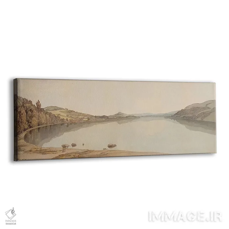 تابلو دریاچه ویندرمر، ۱۷۸۶ اثر فرانسیس تاون - نمای پرسپکتیو محصول