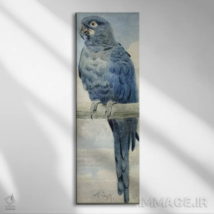 تابلو 1889,ماکائوی سنبلی، ۱۸۸۹ اثر هنری استیسی مارکس - نمای روبهرو روی دیوار