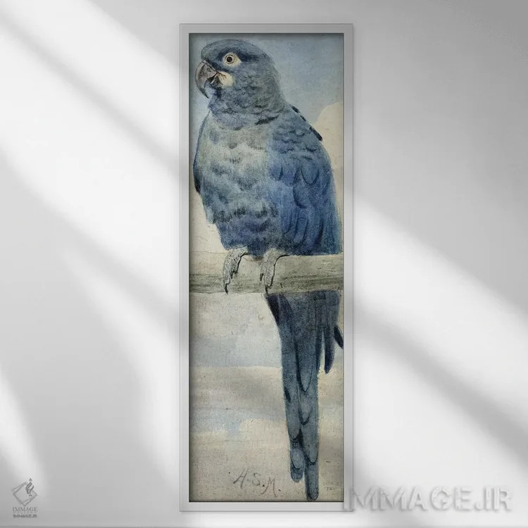 تابلو 1889,ماکائوی سنبلی، ۱۸۸۹ اثر هنری استیسی مارکس - نمای قابدار سفید