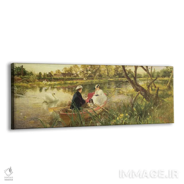 تابلو تعطیلات ما اثر چارلز جیمز لوئیس - نمای پرسپکتیو محصول