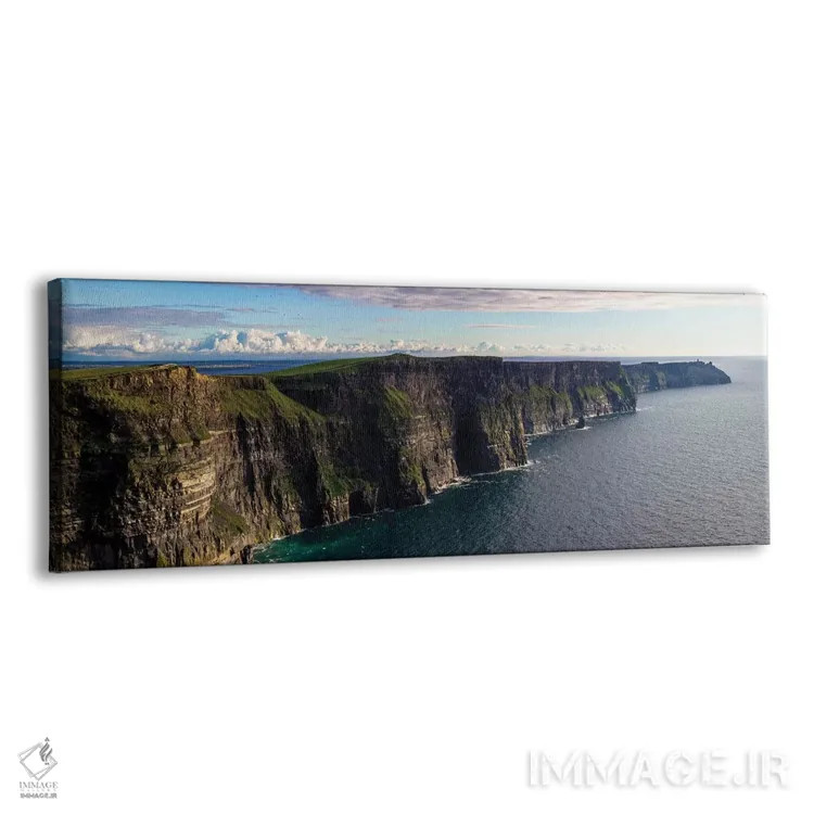 تابلو صخرههای موهر (ایرلند) اثر استد بانت (در صورت نیاز: نام هنری یا تاریخی) - نمای پرسپکتیو محصول