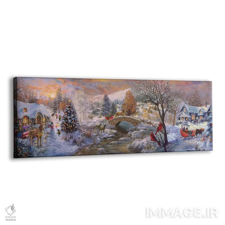 تابلو به خانهٔ مادربزرگ میرویم اثر نیکی بومه - نمای پرسپکتیو محصول