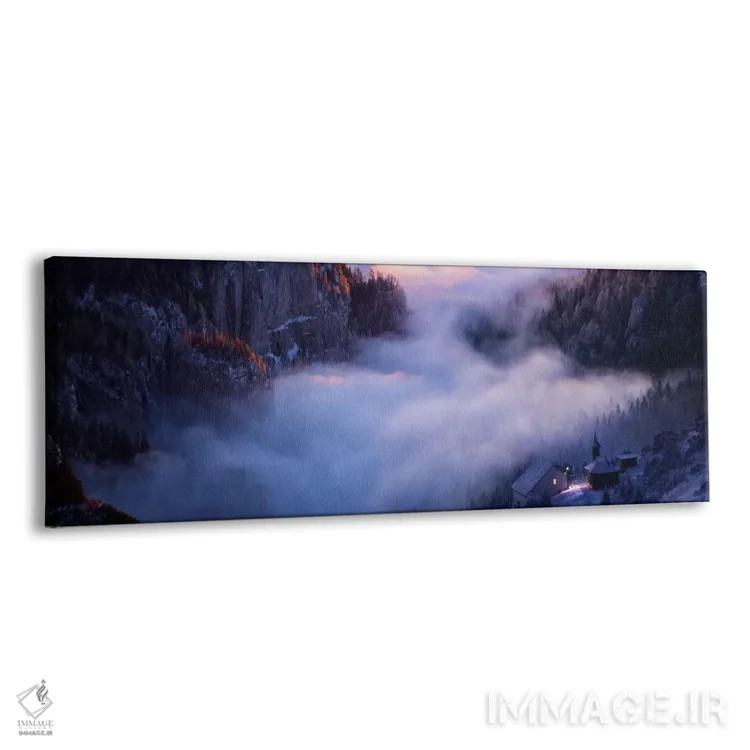 تابلو تنها در برابر تمام تاریکی اثر آدریان بوردَا - نمای پرسپکتیو محصول