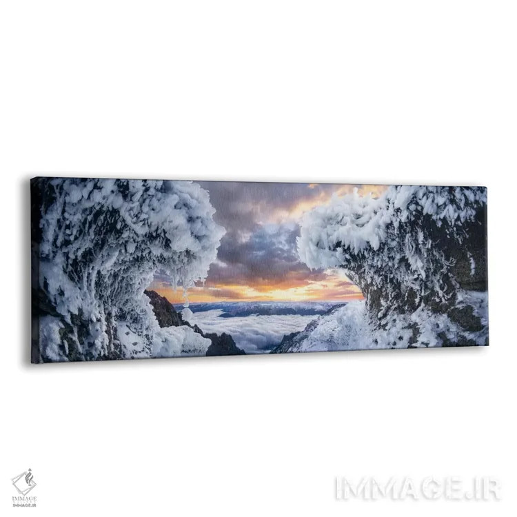 تابلو جایی که امواج به هم میرسند اثر آدریان بوردَا - نمای پرسپکتیو محصول