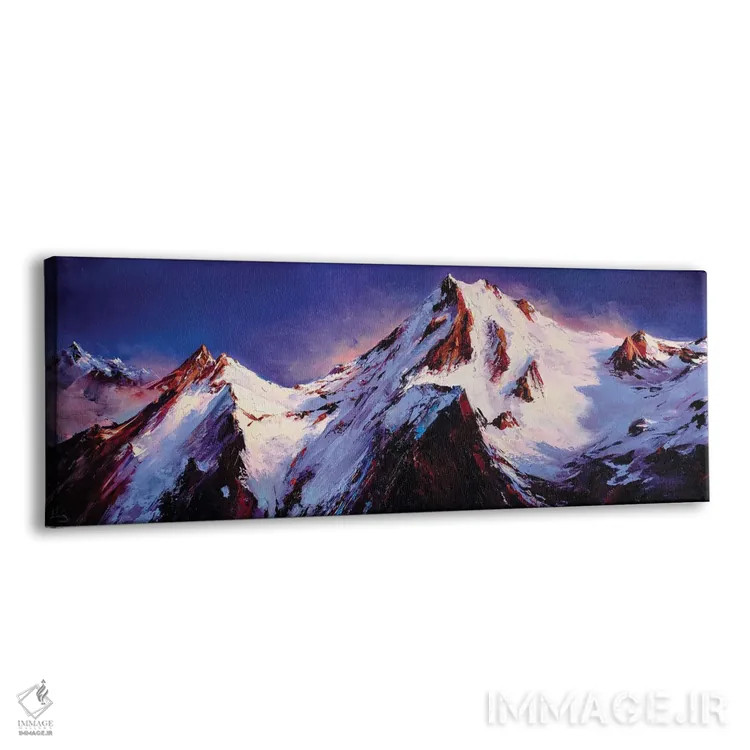 تابلو عصر گرم در کوهستانها اثر بُژنا فوخس - نمای پرسپکتیو محصول