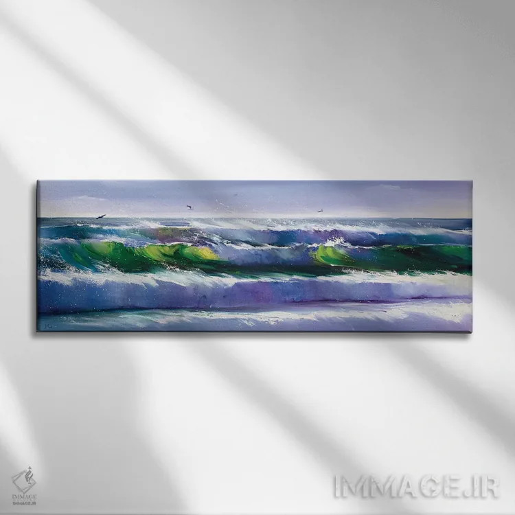 تابلو خورشید به زودی طلوع خواهد کرد اثر بُژنا فوخس - نمای روبهرو روی دیوار