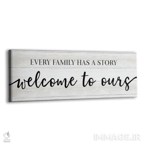 تابلو داستان خانواده اثر طراحی CAD (استودیو طراحی دیجیتال) - نمای پرسپکتیو محصول