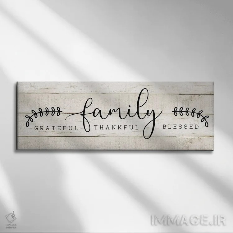 تابلو خانواده اثر طراحی CAD (استودیو طراحی دیجیتال) - نمای روبهرو روی دیوار