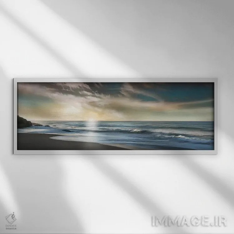 تابلو قول اثر مایک کالاسیبتا - نمای قابدار سفید