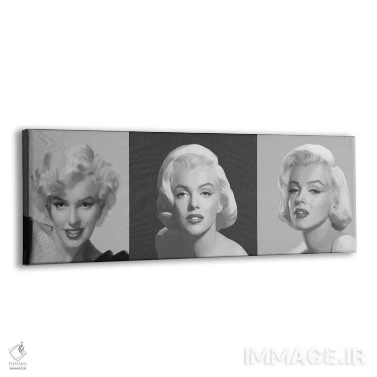 تابلو سهگانه مرلین اثر کریس کنسانی - نمای پرسپکتیو محصول