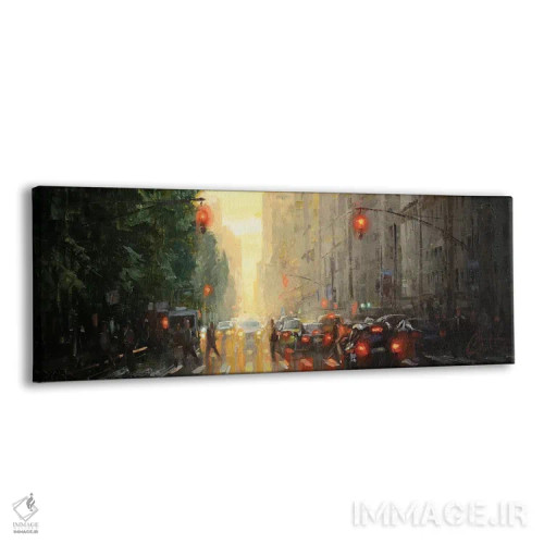 تابلو نیویورک (آمریکا) اثر کریستوفر کلارک - نمای پرسپکتیو محصول