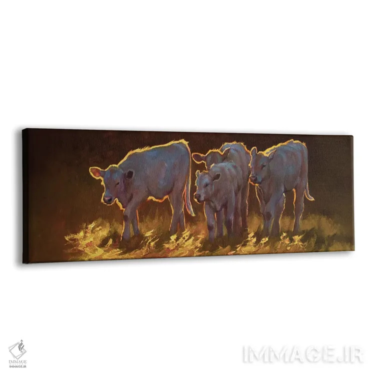 تابلو راهی خانه اثر چری کریستنسن - نمای پرسپکتیو محصول