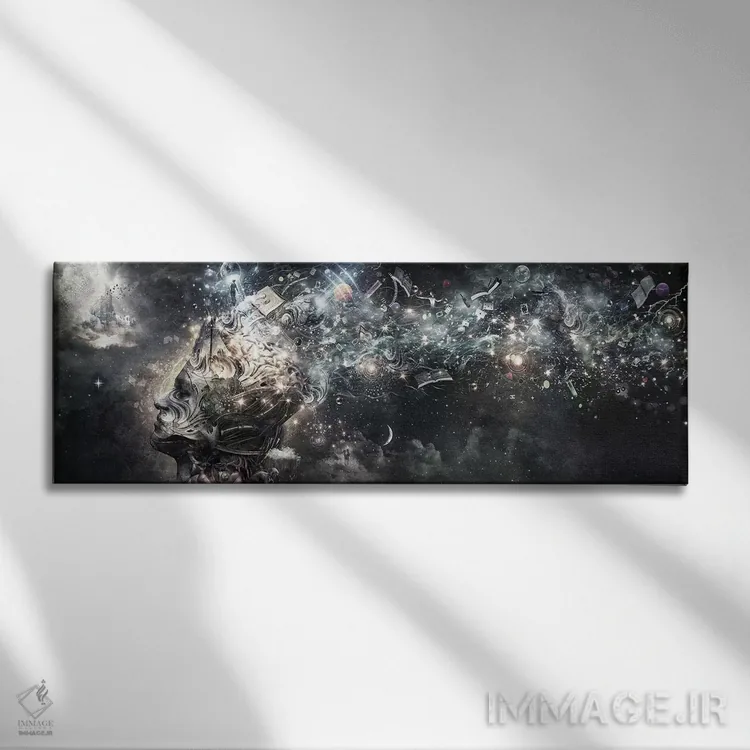 تابلو کما (حالت بیهوشی عمیق) اثر کامرون گری - نمای روبهرو روی دیوار