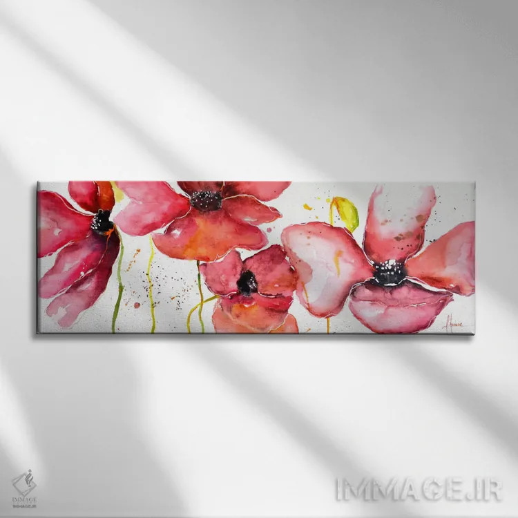 تابلو "کامپو" اثر لتیسیا هررا - نمای روبهرو روی دیوار