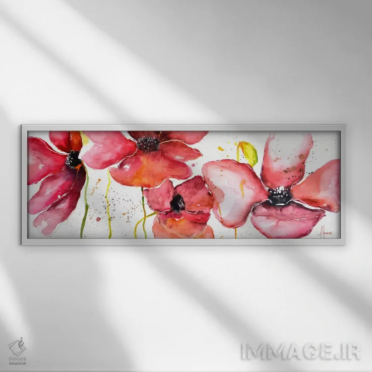 تابلو "کامپو" اثر لتیسیا هررا - نمای قابدار سفید