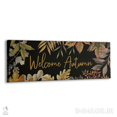 تابلو پاییز خوش آمدی اثر سیندی جیکوبز - نمای پرسپکتیو محصول