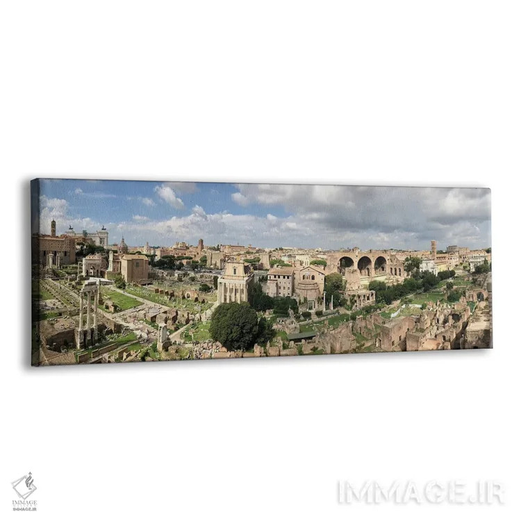 تابلو فروم رومی (معماری باستانی) اثر کلینت ال. بارتلی - نمای پرسپکتیو محصول