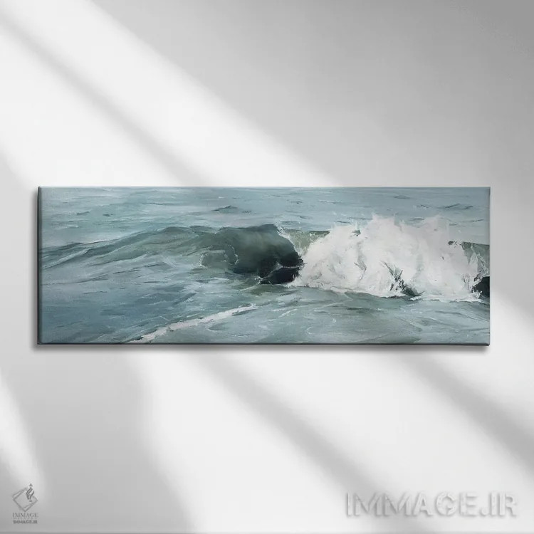 تابلو تصادف / سقوط شدید (با توجه به تصویر) اثر کولمن سنکال - نمای روبهرو روی دیوار