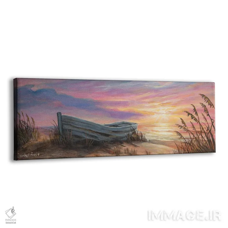 تابلو به گل نشسته اثر کمبل فراست - نمای پرسپکتیو محصول