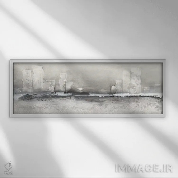 تابلو جوهرهٔ شهر شماره دو اثر کریس پاشکه - نمای قابدار سفید