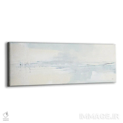 تابلو آبی حکاکیشده شماره ۲ اثر کریس پاشکه - نمای پرسپکتیو محصول