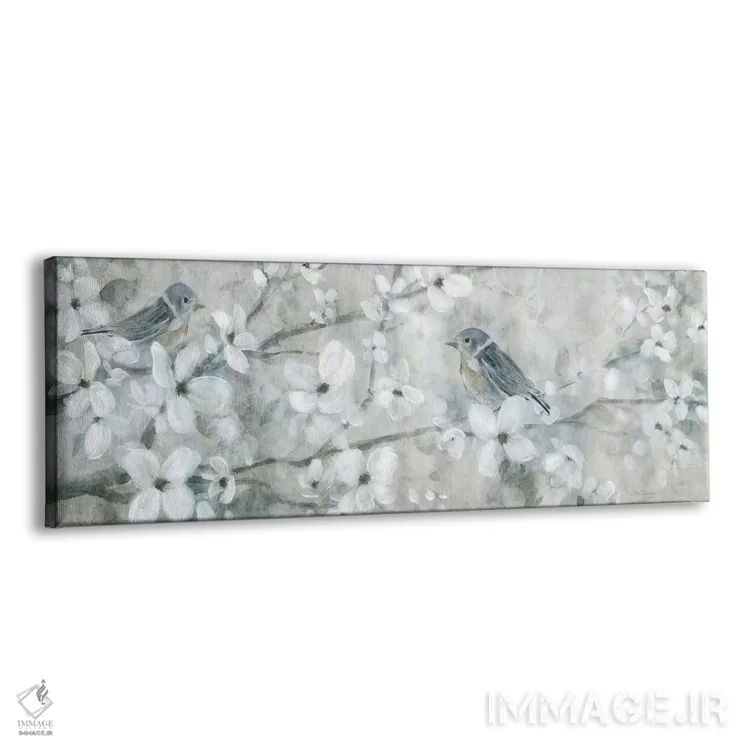 تابلو "شکوفههای پذیرنده" اثر کارول رابینسون - نمای پرسپکتیو محصول