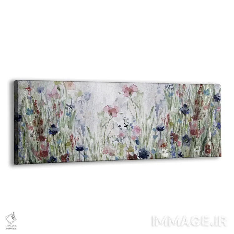 تابلو مزارع گلهای وحشی اثر کارول رابینسون - نمای پرسپکتیو محصول