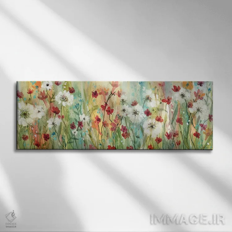 تابلو آفتابی و وحشی اثر کارول رابینسون - نمای روبهرو روی دیوار