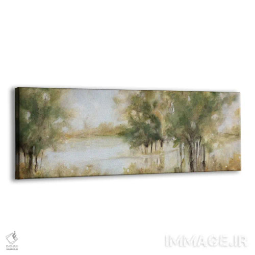 تابلو جنگل کنار آبراه اثر کارول رابینسون - نمای پرسپکتیو محصول