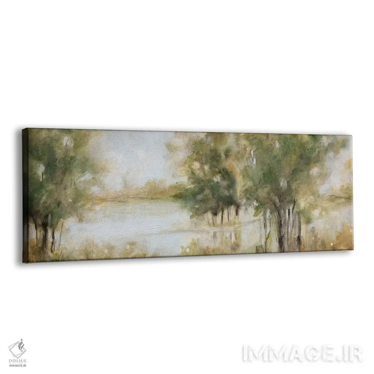 تابلو جنگل کنار آبراه اثر کارول رابینسون - نمای پرسپکتیو محصول
