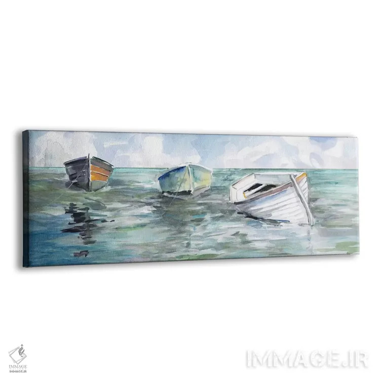 تابلو گیر افتاده در جزر شمارهٔ ۱ اثر کارول رابینسون - نمای پرسپکتیو محصول