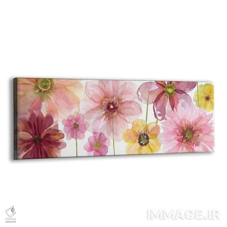 تابلو درخشش صورتی ۱ اثر کارول رابینسون - نمای پرسپکتیو محصول