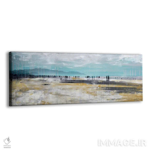 تابلو ساحل (شماره سه) اثر کلارا سامر - نمای پرسپکتیو محصول