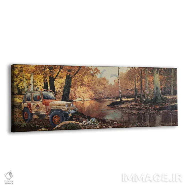 تابلو زیبا اما مرگبار اثر کورتنی هیرشه - نمای پرسپکتیو محصول