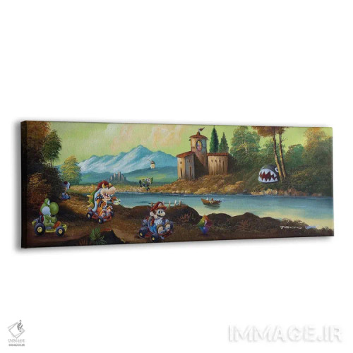 تابلو پارک ماریو اثر کورتنی هیرشه - نمای پرسپکتیو محصول