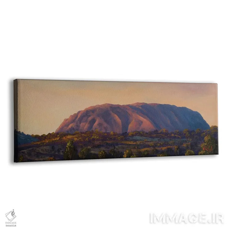 تابلو طلوع خورشید بر اولورو (آیرز راک) نورتِرن تریتوری اثر کریستوفر ویدال - نمای پرسپکتیو محصول